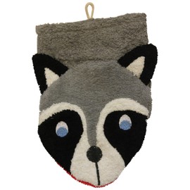 Furnis Wash Mitt Raccoon Puppet by Large