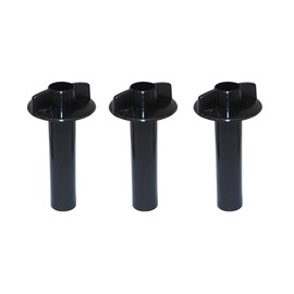 Priprilod 3pcs Trunk Trim Panel Fastener Clip Screw Nut Compatible with Ford Mustang 2005 2006 2007 2008 2009# W711285-S300 W712314S300