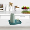 Eabdice Multifunctional Drain Board, Double Layer Drip Tray, Drainer with