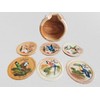 Tapanti store. Costa Rican Fauna Wooden Coasters Set of 6