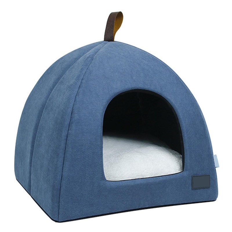 Foldable Cat Bed Breathable Cat House Indoor Pet Tent Dog