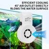 Aquarium Cooler Fan | Water Chiller Fan for Aquarium,Quiet Chilling