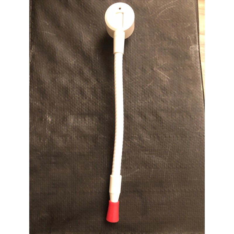 Enagic Kangen White Hose Flexible Metal Bottom Acid Pipe for