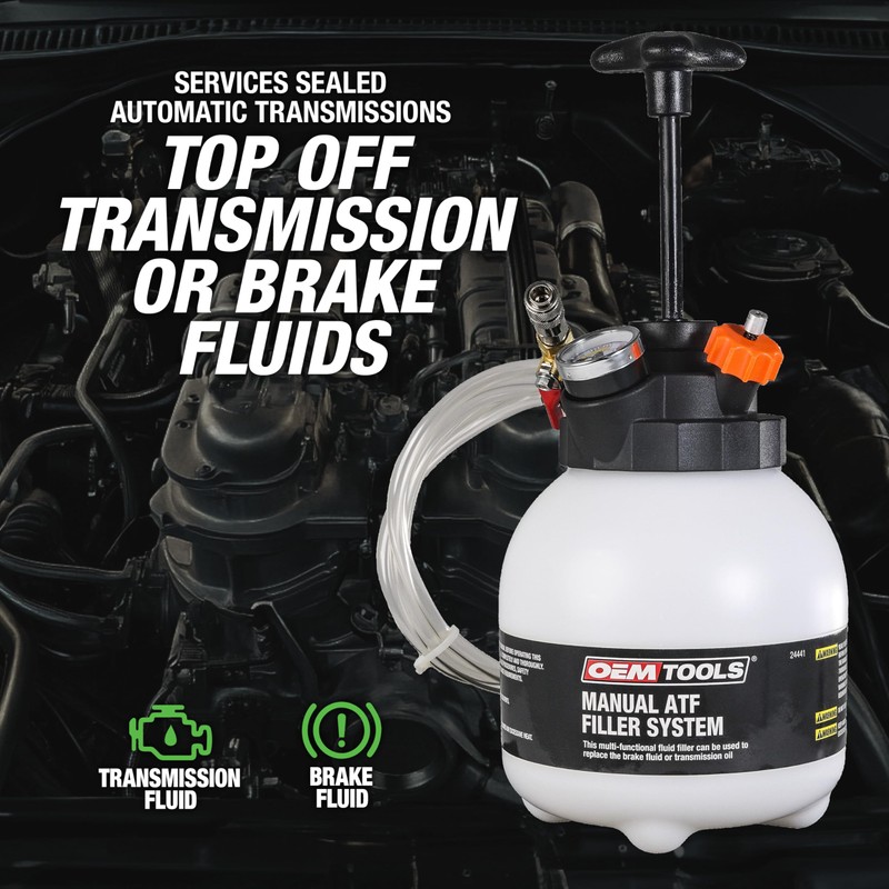 OEMTOOLS 24441 Transmission Fluid Pump, Manual Transmission Fluid Transfer Pump,