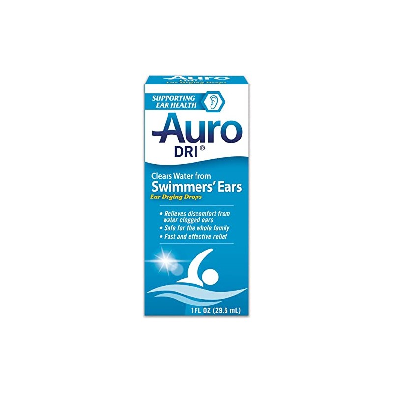 Auro-Dri Ear Water-Drying Aid 1 FL OZ (Pack of 4)