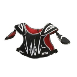 STX Boys Stinger Shoulder Pads, Black - XX-Small