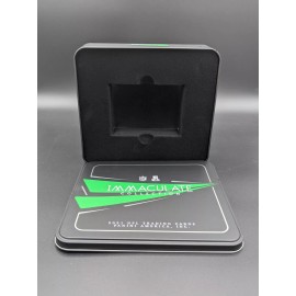 2021 Immaculate Football EMPTY 2021 IMMACULATE FOOTBALL TIN WITH PADDING AND SLEEVE