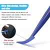 GLSOWEE 3PCS Car Micro Squeegee Curves Slot Tint Tool Set,