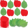 Feifeiya 18 Fall Harvest Apple Shaped Sticky Notes Pad Teacher