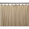 Dependable Industries inc. Essentials Magnetized Bathroom Shower Curtain Liner 70"