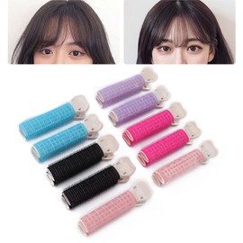 Clip Instantáneo para Dar Volumen Al Cabello para Mujeres, 10 Piezas, Rizador de Cabello, Raíz de Cabello, Rizadores de Cabello Esponjosos Naturales, Rodillos, Lavable, Reutilizable, Herramienta Portá