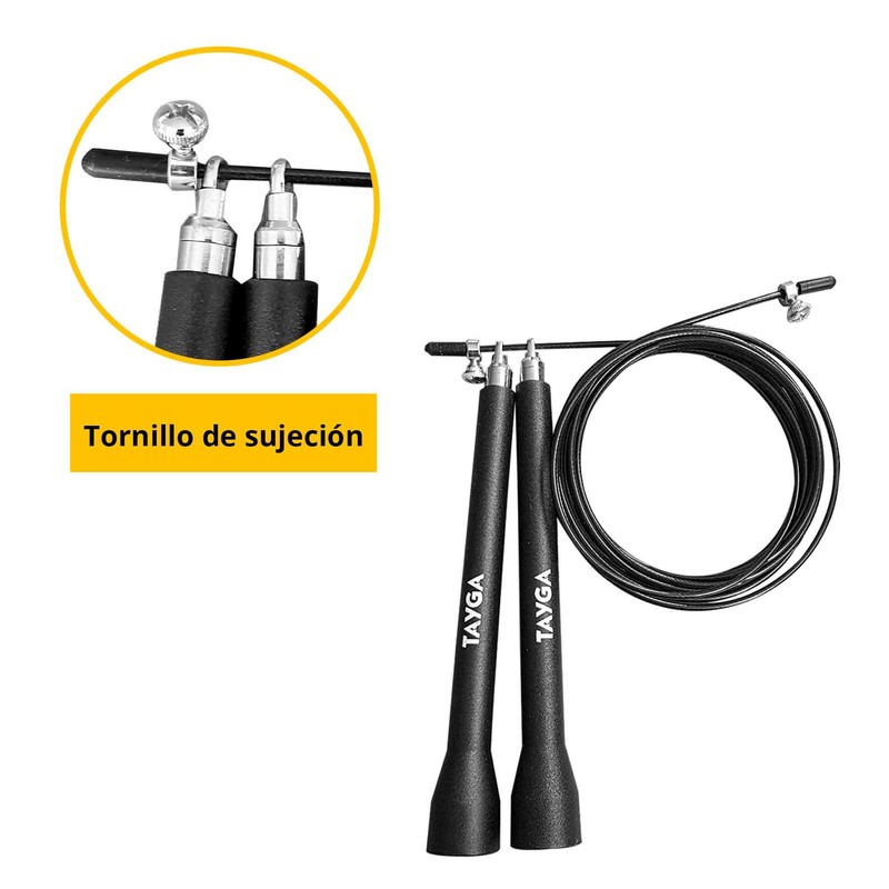 Tayga cuerda para saltar alta velocidad entrenamiento box