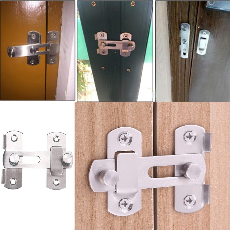 Stainless Steel Flip Latch, Tiberham Heavy Duty Hasp Latch Sliding