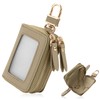 Gineman Smart Key Case, Storage of 2, Clear Window, For
