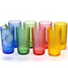 Vasos acrílicos coloridos de 22 onzas (juego de 8), vasos