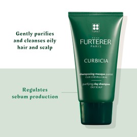 René Furterer - CURBICIA - Purifying Lightness Shampoo - Shampoo For Oily Hair - Sebum Control - 150ml