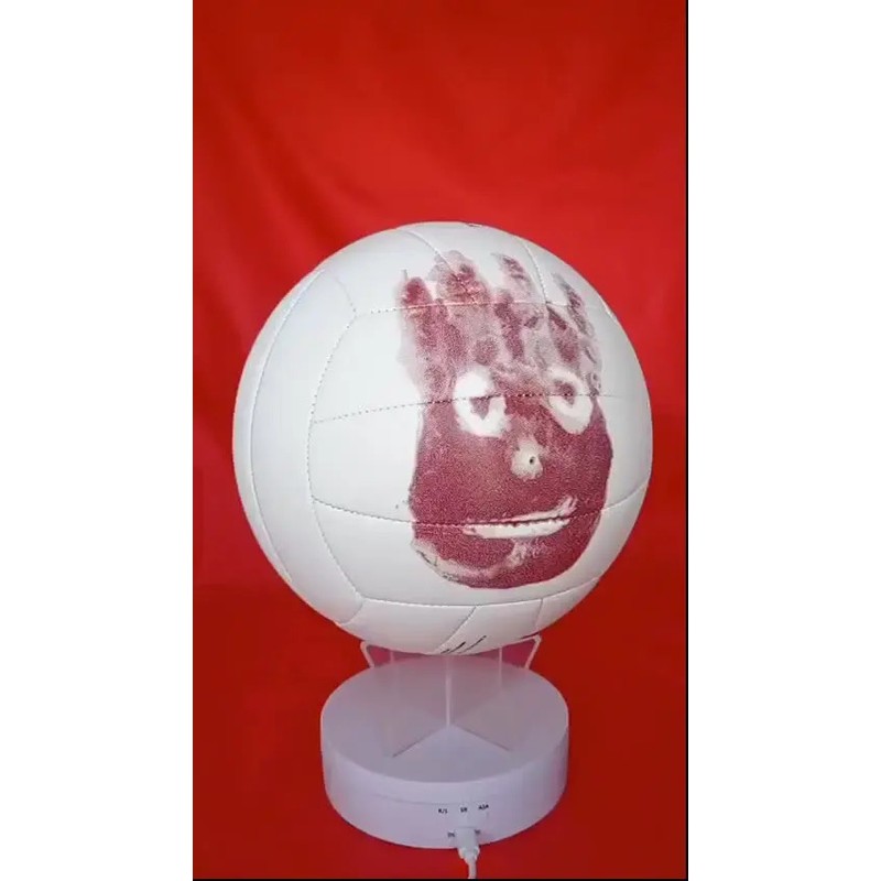 Balón De Volleyball Castaway Naufrago Wilson Color Blanco