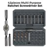 42 in 1 Magnetic Ratchet Screwdriver Set, Precision Screwdriver Mini
