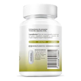 Bio B Maca 60 cápsulas veganas