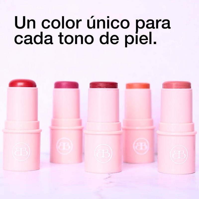 Blush en crema, multiusos en barra, rubor en crema, humectante,