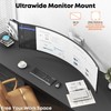 PUTORSEN Ultrawide Monitor Wall Mount - Heavy Duty Monitor Arm