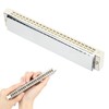 Professional Mouthorgan Harmonica Diatonic Harp C Key Stainless Steel Cover