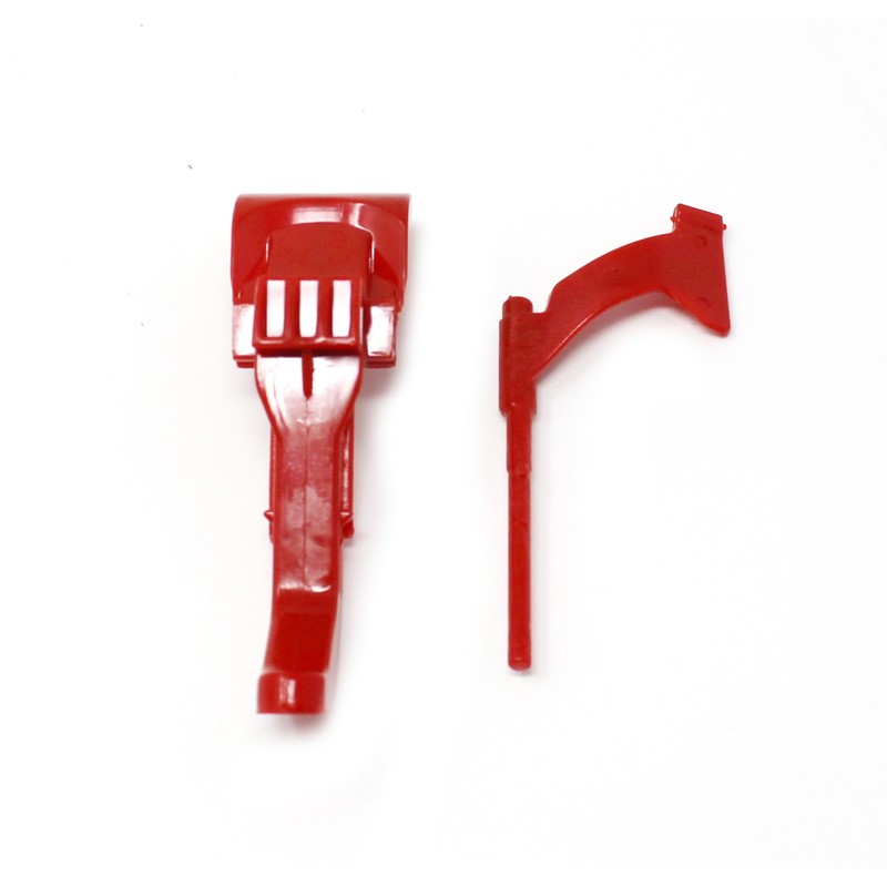 JSP Manufacturing Vacuum Cyclone Red Canister Button Release Catch Clips