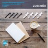 INMO Aluminium Folding Frame DIN A4 with Aluminium Profile without