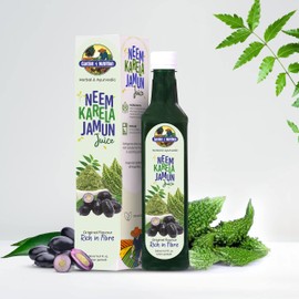 Garden of Nutrition Herbal and Ayurvedic Neem Karela Jamun Juice 500ml