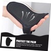 BESPORTBLE 3pairs Portable Fitness Grip Pads Comfortable Half Finger for
