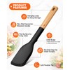 Cooking Spoon and Scraper for Nonstick Cookwares, Great for Cooking