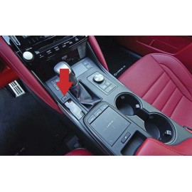 Lexus FITS: 14 - 23 LEXUS IS350 A/T SHIFTER LOCK RELEASE BUTTON COVER OEM NEW BLACK