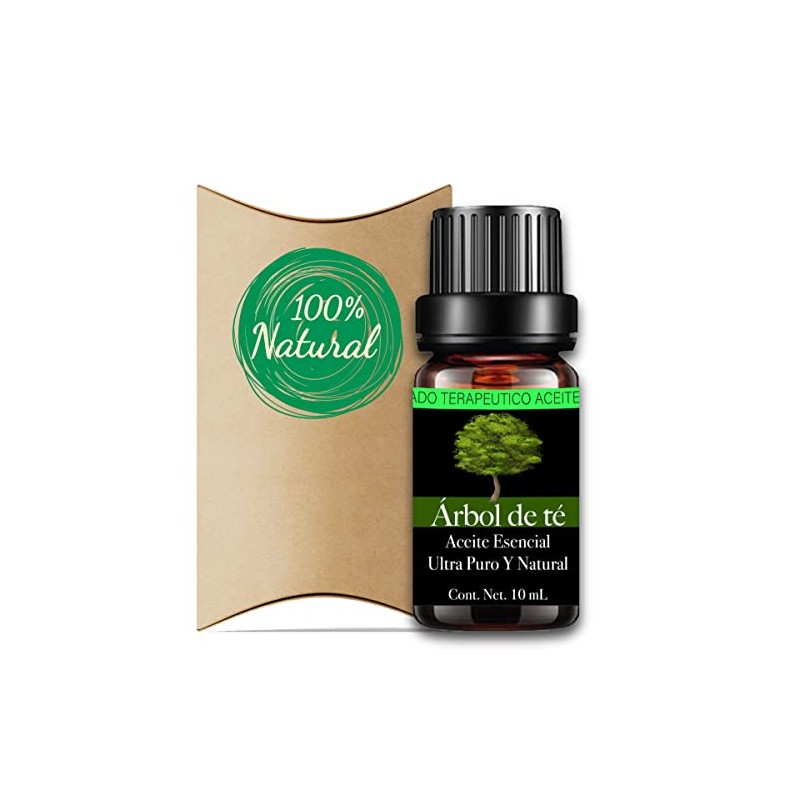 Alluem Aceite Esencial de Arbol de Te 100% Natural Y
