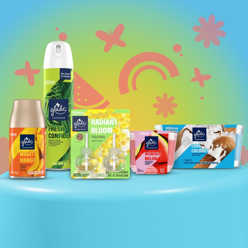 Glade PlugIns Refills Air Freshener, Fresh Confidence, Scented and Essential