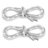 Ymapinc 2Pcs Rhinestone Glitter Rope, Crystal Bling Bling Shiny Round