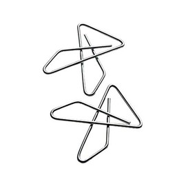 Clip Mariposa Niquelado Nextep #2 40mm 50 Clips