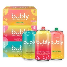 bubly Sparkling Water Variety Pack, 12 fl oz., 24 pk.