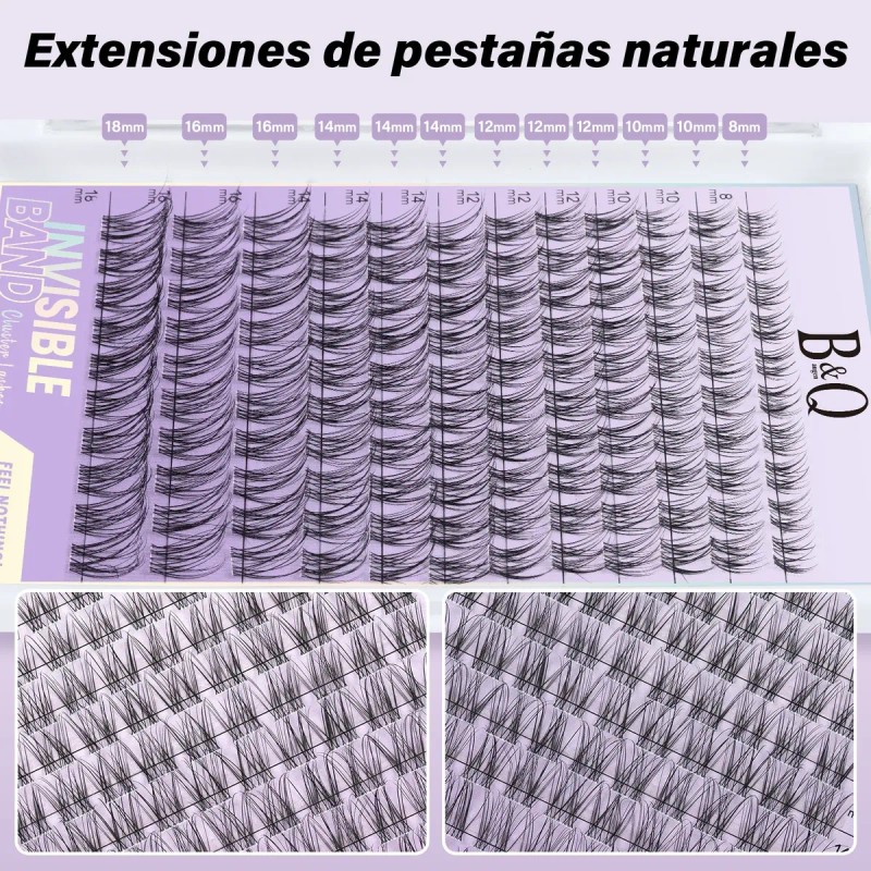 Kit De Extensiones De Pestañas Flora Raíces Invisibles B&q