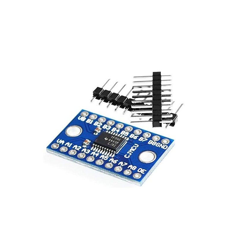 TECNOIOT 2pcs TXS0108E 8 Channel Logic Level Converter TTL 3.3V