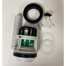 Toto THU series Tower Flush Valve, for 3 inch Flush Hole with 2 Extra Silicone Seals (Two Piece Toilet (tank seperates from bowl))