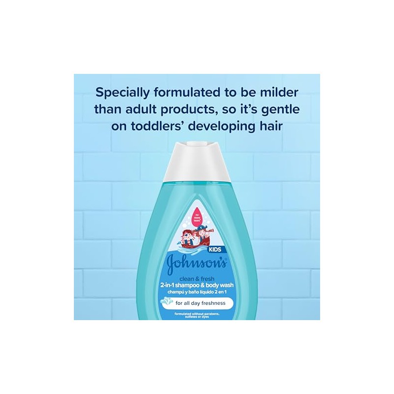 Johnson's Baby Clean & Fresh Children's Tear-free Shampoo & Body