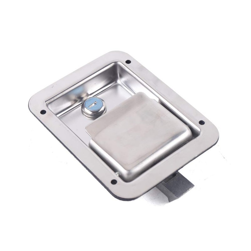 DOONARCES 4Pcs Trailer Paddle Toolbox Lock Stainless Steel Truck Tool