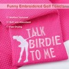 3 Pack Funny Golf Towel Embroidered Golf Towels for Golf