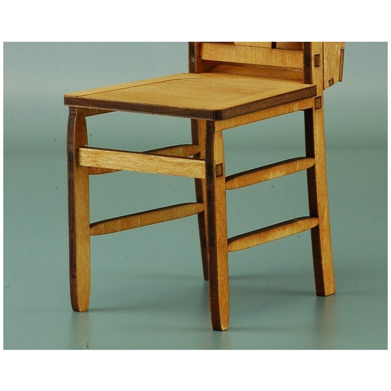 Kobaani Model Workshop 1/6 Doll Series Church Chair Assembly Kit