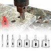 10PCs Diamond Hole Saw Bit Set High Speed Steel Hand