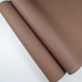 12" x 59" 14CT Counted Cotton Aida Cloth Cross Stitch Fabric (Brown)