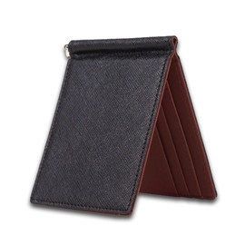 Kameto Bag Manufacturing Money Clip, Men's Card Case, Bill Holder, Card Case with Money Clip, Thin, Perfect for Japanese Bills, PU Leather, Cards, Credit Cards, Point Cards, License Certificates,