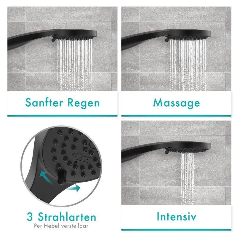 Engelbach® Water-Saving Shower Head – Made in Switzerland | 3