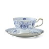 Narumi 9682-6792 Milano Tea Cup & Saucer (1 Serving), 7.1