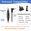Telephone Headset 2.5 mm with Microphone Noise Cancelling, Cordless Landline